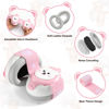 Picture of YomauiYee Baby Ear Protection,Bear Baby Headphones Noise Cancelling for Infant Hearing Protection Ages 0-36 Month,25dB NRR Baby Earmuffs,Ideal Baby Essentials for Travel/Sleep/Plane/Noisy Event