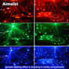 Picture of 2-Pack Disco Ball Party Light, Sound Activated DJ Lights with Remote - RGB Strobe Lamp - LED Stage Par Light for Home Room Karaoke Christmas Halloween Decorations Wedding Club Decor