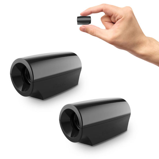 Picture of Elook Deer Warning Whistles Device for Car, Save Deer Whistle with Upgraded Acrylic Double-Sided Tape, Mini Size, 2 Pack (Patent Registered)