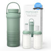 Picture of Momcozy 22oz Portable Breast Milk Cooler for Outdoor, 360°Total Cooling for 24Hours, Larger Capacity Travel Breastmilk Chiller with 2pcs Baby Bottles for Breastmilk Storage, Breastfeeding Essentials