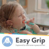 Picture of Nuby 3-Stage Baby's First Spoons Set - 3 Pack - 6+ Months - Baby Spoons with Easy Grip Handle - Serene