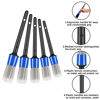 Picture of HMPLL 10pcs Car Detailing Kit, Premium Detailing Brush Set includes 5 Soft Car Detailing Brushes, 3 Wire Brush, 2 Air Vent Brush for Cleaning Car Interior and Exterior Detailing, Blue