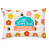 Picture of Little Sleepy Head Youth Pillow with Pillowcase 16x22, Soft Jumbo Toddler Pillow, Kids Pillow & Hypoallergenic Pillow Case - Best Kids Pillows for Sleeping, Perfect Kids Travel Pillow (Bee Happy)