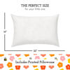Picture of Little Sleepy Head Youth Pillow with Pillowcase 16x22, Soft Jumbo Toddler Pillow, Kids Pillow & Hypoallergenic Pillow Case - Best Kids Pillows for Sleeping, Perfect Kids Travel Pillow (Bee Happy)
