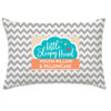 Picture of Little Sleepy Head Youth Pillow with Pillowcase 16x22, Soft Jumbo Toddler Pillow, Kids Pillow & Hypoallergenic Pillow Case - Best Kids Pillows for Sleeping, Perfect Kids Travel Pillow (Chevron Gray)