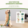 Picture of SHARLOVY Dog Rope Toy for Medium Dogs, 2 Pack Heavy Duty Dog Chew Toys for Aggressive Chewers, Interactive Tug of War Dog Toys for Medium to Large Breed