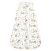 Picture of Hudson Baby Unisex Baby Cotton Wearable Sleeping Bag, Sack, Blanket, Girl Woodland Pals Sleeveless, 3-9 Months
