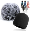 Picture of YOUSHARES 2PCS Blue Yeti Pop Filter for Blue Yeti Microphone, Yeti Foam Windscreen with Dead Cat Blue Yeti Mic Cover for Yeti Mic and Blue Yeti Pro USB Microphone