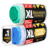 Picture of Premium XL Shammy Towel for Car - 2pk (34”x25”) - Super Absorbent Chamois Towel for Car - Spots & Scratch-Free Shammy Cloth for Car Drying - Reusable Car Drying Towel