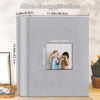 Picture of Artfeel Photo Album 4x6 with 1000 Pockets,Slip-in Picture Albums,Linen Cover Memory Book with Front Window,White Page Vertical Photo Book for Wedding,Family,Anniversare,Baby,Vacation