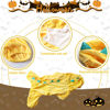 Picture of NACOCO Halloween Dog Dinosaur Costume - Pet Clothes Design Hoodie Yellow for Medium & Large Dog(Yellow, XL)