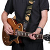 Picture of Nefelibata Guitar Strap Camo with Head Cowhide Leather Ends for Acoustic Guitar Electric Guitar Bass Guitar Straps with Free Lock and Headstock Strap