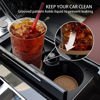 Picture of ME.FAN Car Cup Coaster [4 Pack] Silicone Car Coasters/Cup Mats - 2.75In Universal Non-Slip Recessed Car Interior Accessories - Car Cup Holder Insert Coasters Coffee