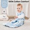 Picture of Yoofoss Baby Sleep Sack 18-24 Months 0.5 Tog Wearable Blanket for Baby, 3 Pack 100% Cotton Infant Toddler Sleeping Sack 2-Way Zipper Lightweight Sleep Sack