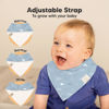 Picture of KeaBabies 8-Pack Organic Baby Bandana Drool Bibs for Boys Girls - Soft Cotton Drooling & Teething Bibs for Infants, Toddlers, Super Absorbent Cotton Bandana Bibs for Baby Boy & Girl, Unisex (Vessels)