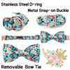 Picture of Unique style paws Dog Collar Bow tie Collar Adjustable Collars for Dogs and Cats Small Medium Large