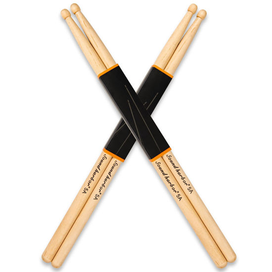 Picture of Drum Sticks 5A Wood Drumsticks Maple Snare Drumstick 2 Pair