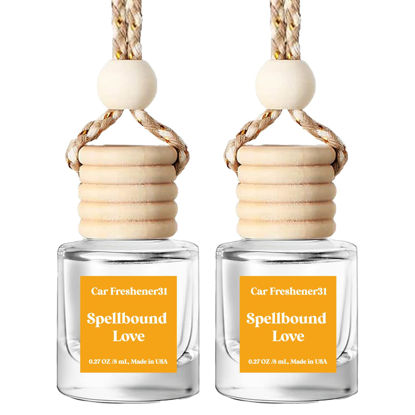 Picture of Car Air Freshener Hanging, Essential Oil Diffuser for Car, Car Air Freshener Cute, Long Lasting Air Freshener for Car, Car Fresheners for Women,Car Air Diffusers, Made in USA