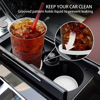 Picture of ME.FAN Car Cup Coaster [4 Pack] Silicone Car Coasters/Cup Mats - 2.75In Universal Non-Slip Recessed Car Interior Accessories - Car Cup Holder Insert Coasters White