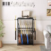 Picture of MAHANCRIS Guitar Stand for Acoustic Holder, Electric Guitar, Bass, Ukulele, Multiple Guitar Rack Holder, Floor Adjustable for Guitars, Guitar Amp Accessories, for Home Music Studio, Black GSHB6701