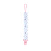 Picture of Nuby Pacifinder Baby Pacifier Clip - (2-Pack) - Pacifier Holder Clip with Convenient Hook Loop - Flowers and Polka Dots
