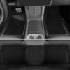 Picture of CAR PASS® Waterproof Universal Faux Leather 3Pcs Car Floor Mats, Black Car Mats Fit for SUV,Vans,sedans, Trucks,Set of Vehicles Car Carpet with Driver Heel Pad and Anti-Slip Nibs Backing (Black 3Pcs)