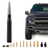 Picture of BJSIA Upgrade Universal Car Antenna Compatible with Ford, Dodge, Chevrolet, GMC, Jeep, Toyota Truck Antenna - Made of Rugged Billet and Aluminum, Gray, Car Accessories