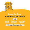 Picture of Ultra Chewy Chicken Double Treat Bones: Long-Lasting Dog Treats Made in USA for Large and Small Breeds, Highly Digestible, Ideal for Aggressive Chewers (24 Count)