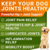 Picture of Large Breed Glucosamine Hemp Dog Joint Supplement - Hemp Chews for Dogs Hip Joint Pain Relief - Omega 3, Chondroitin, MSM - Advanced Mobility Hemp Oil Treats for Large Dogs - Made in USA - 360 Ct