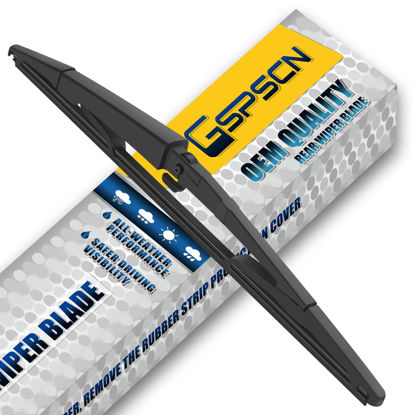 Picture of GSPSCN 14" Rear Wiper Blade,Original Replacement Back Windshield Wiper Blades for Chrysler Aspen 2009-2007 /For Jeep Commander 2010-2006，Grand Cherokee 2010-2005 /For Dodge Durango 2009-2004（14-C）