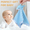 Picture of Pro Goleem Dolphin Loveys for Babies, Soft Security Blanket Baby Snuggle Toy Newborn Stuffed Animals Baby Gifts for Boys and Girls, 16 Inch