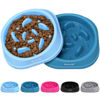 Picture of MateeyLife Small Slow Feeder Cat Bowls 2PCS, Anti-Choking Puzzle Cat Food Bowls, Anti-Slip Interactive Dog Feeding Bowls Slow Down Eating, Bloat Stop Maze Cat Dishes Dog Feeder for Small Breeds 1 Cup