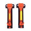 Picture of 2 PCS GoDeCho Car Safety Hammer Emergency Escape Tool with Seat Belt Cutter and Vehicle Window Glass Breaker with Light Reflective Tape