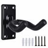 Picture of Guitar Wall Mount Hanger,Guitar Hangers,Guitar Wall Hook Black hooks Metal Guitar Holder