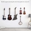 Picture of Guitar Wall Mount Hanger,Guitar Hangers,Guitar Wall Hook Black hooks Metal Guitar Holder