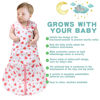 Picture of BSTOPPT Newborn Sleep Sack Baby Swaddle,Swaddle me 3-6 Month,3-Way Adjustable Wearable Blanket,100% Rayon Cotton Swaddling Sleeping Bag，TOG 0.5 (Love, 3-6 Months)