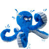 Picture of LEGEND SANDY Tough Dog Toys, Stuffed Dog Chew Toys, Large Dog Toys to Keep Them Busy, Interactive Dog Toys, Squeaky Dog Toys, Tug of War Dog Toy, Crinkle Dog Toy (Blue Octopus)