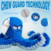 Picture of LEGEND SANDY Tough Dog Toys, Stuffed Dog Chew Toys, Large Dog Toys to Keep Them Busy, Interactive Dog Toys, Squeaky Dog Toys, Tug of War Dog Toy, Crinkle Dog Toy (Blue Octopus)