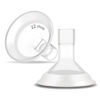 Picture of Maymom MyFit Comfy Series 22 mm Two-Piece Design Breastshield Compatible with Medela Breast Pumps; Not Original Medela Pump Parts; Replace Medela Shields; Fit MaxFlow Flex Connector; 2pc