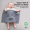 Picture of Organic Burp Cloths Baby Girl, Boy - 6-Pack Large Baby Burp Cloths, Super Absorbent Burping Cloths for Babies, Soft & Plush Cotton Burp Cloth, Spit Up Burp Rags, Newborn Burp Clothes (Neutrals)