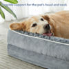 Picture of BFPETHOME Orthopedic Dog Beds for Extra Large Dogs, Waterproof Sofa XXL Dog Bed with Sides, Non-Slip Bottom and Egg-Crate Foam Big Dog Couch Bed with Washable Removable Cover,Pet Bed for Large Dogs
