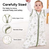 Picture of Yoofoss Baby Sleep Sack 0-6 Months 0.5 Tog Wearable Blanket for Baby, 3 Pack 100% Cotton Infant Toddler Sleeping Sack 2-Way Zipper Lightweight Sleep Sack