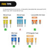 Picture of Nilight 24 Pcs 12V Car Add-a-Circuit Fuse Tap Standard Mini Micro2 and Low Profile Fuse Taps 4 Types ATO ATC ATM APM Fuse Holder for Cars Trucks Boats