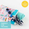 Picture of Bumkins Waterproof Wet Dry Bag for Baby, Travel, Swim Suit, Cloth Diapers, Pump Parts, Pool, Gym Clothes, Toiletry, Hook to Stroller, Pack for Daycare, Zip Bag, Wetdry Packing Pouch, Cowgirl Boots