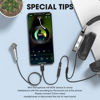 Picture of Mini Microphone for iPhone iPad Small ASMR Tiny Microphone for Voice Video Recording Singing, Vlogging, Podcasting YouTube (1 PCS Silver)