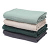 Picture of CottCare Baby Muslin Swaddle Blankets for Boys and Girls,4-Pack Breathable and Skin-Friendly,Wrap Soft Silky Cotton Muslin Swaddle Blankets/Atrovirens/Green/Apricot White/Grey…