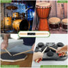 Picture of 4 Pairs Drum Sticks, 5A Drum Sticks, Oval Wood Tip Drum Stick for Drums, Non-slip Drum Stick for Jazz Drum Electronic Drums Musical Instrument Percussion (5A, 4 Pairs)