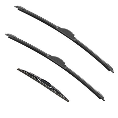 Picture of ANIKLUIM® 22"+22" Wiper Blades with 16" Rear Wiper Blade Set Replacement for 2000-2006 Suburban 1500 Suburban 2500 Windshield Wipers Original Factory Quality (Pack of 3)