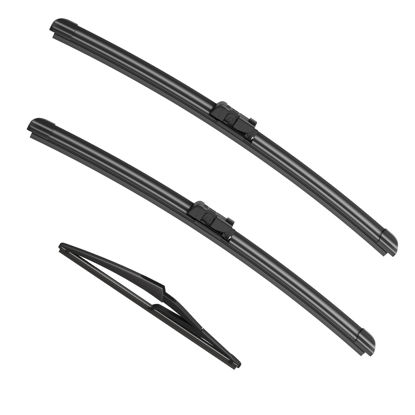 Picture of ANIKLUIM® 26"+23" Wiper Blades with 12" Rear Wiper Blade Set Replacement for Mercedes-Benz Windshield Wipers Original Factory Quality (Pack of 3)