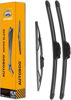 Picture of OEM Windshield Wiper Blade Replacement for Buick Envision 2016 2017 2018 2019 2020 Original Equipment All-Season Rear Wiper Blade Set 24+18+12 (Set of 3)